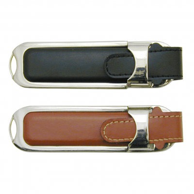 Genuine Leather USB Flash Drive - 1GB-1