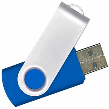 Swivel USB Flash Drive - 1GB