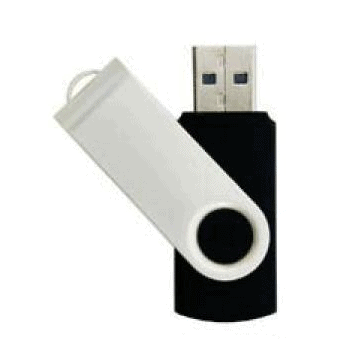 Swivel USB Flash Drive - 512MB-1