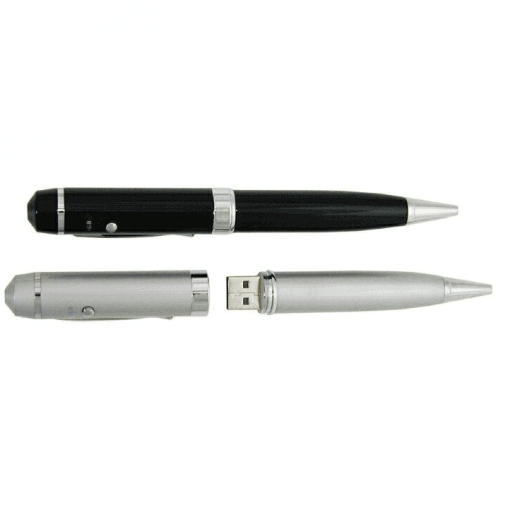 USB Flash Memory Pen with Laser Pointer - 1GB-1