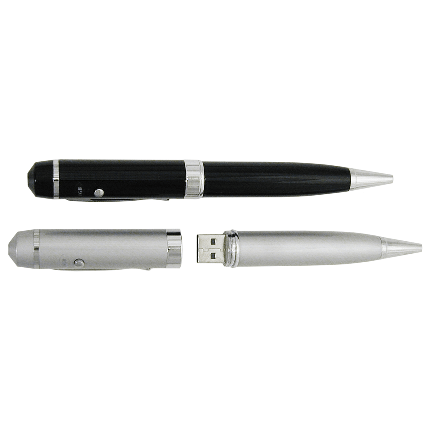 USB Flash Memory Pen with Laser Pointer – 4GB | Logo Drive
