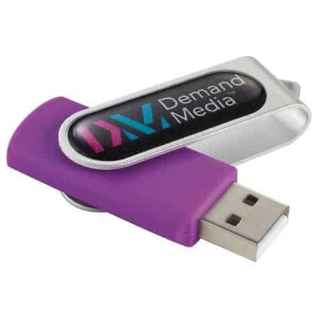 Domeable Rotate Flash Drive 2GB-10