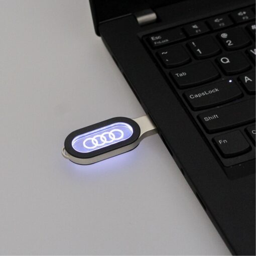 Acrylic Light Up USB 2.0 Flash Drive-7