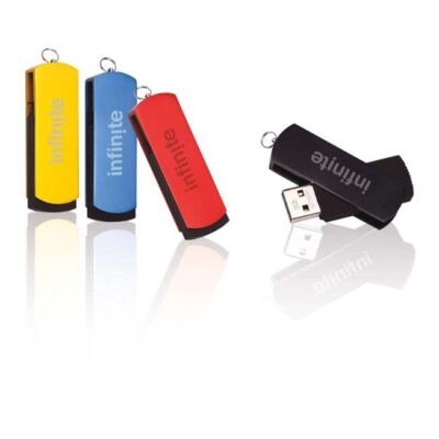 8 GB Slide USB 2.0 Flash Drive-1