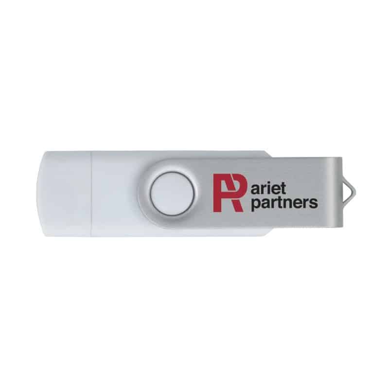 Custom Universal Source® 64 GB On The Go USB 2.0 Flash Drive - Type C - 4