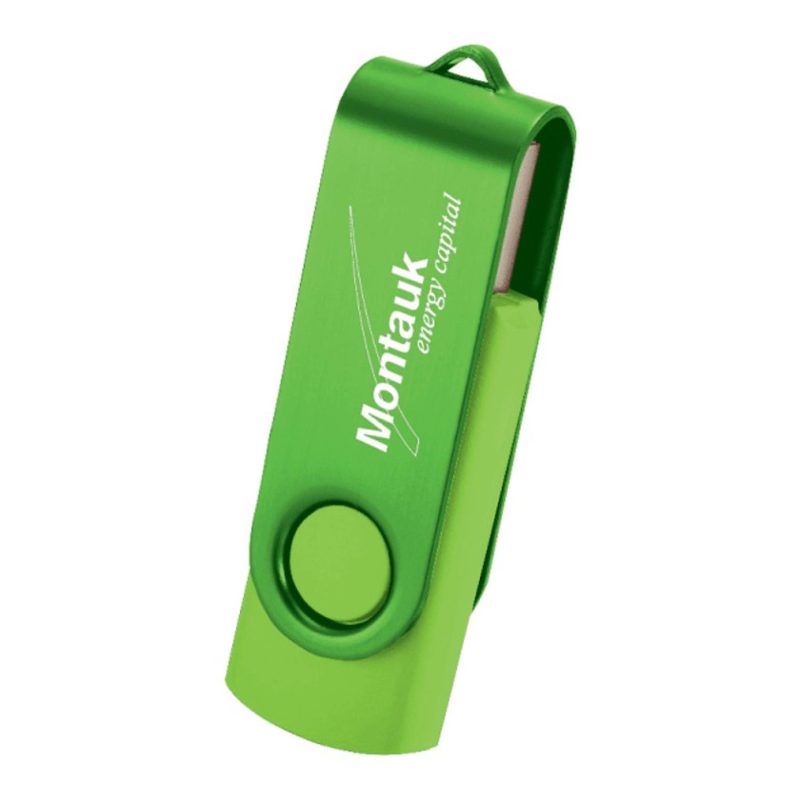 Custom Rotate 2Tone Flash Drive 4GB - 4