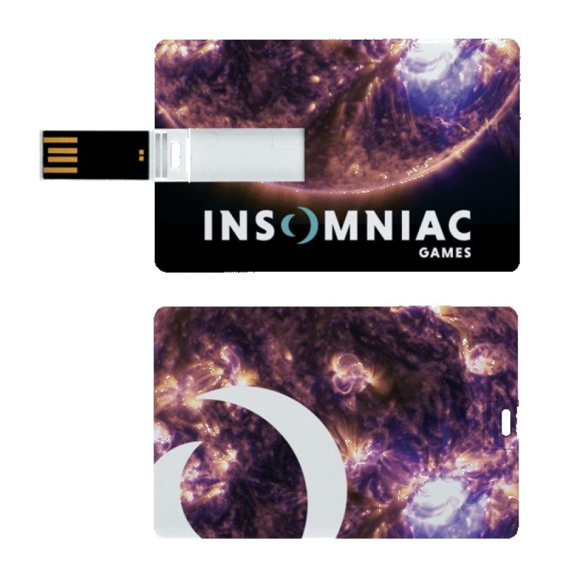 Custom IMPORT Credit Card Sized Flash Drive 16G