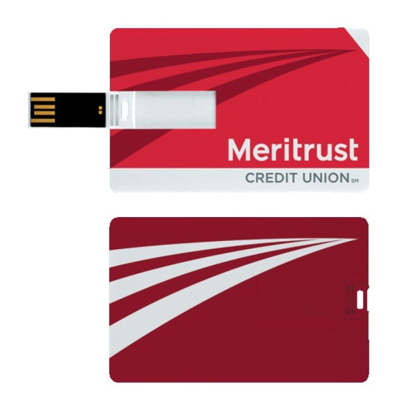 Custom IMPORT Credit Card Sized Flash Drive 4G