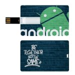 Custom IMPORT Credit Card Sized Flash Drive 8G