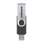 Custom IMPORT Fold-It-N-Hide Flash Drive 4G - 3